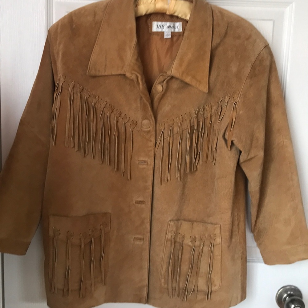 Beautiful vintage suede jacket.